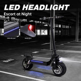 ZNTS Ultimate Electric Scooter for Adults: Dual Drive 2400W Motor, High Speeds up to 34.5mph, Extended W2153P168362