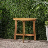 WESTMONT HALF-ROUND BISTRO TABLE, NATURAL 65324.00
