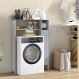 Gray bathroom cabinet, bathroom storage rack 77052113