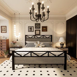 Full Size Bed Frame,Easy Assembly, Brown W3375P324192