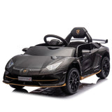 ZNTS 12V Kids Ride On Car W/Parents Remote Control,Licensed Lamborghini Aventador Xago,Hydraulic pressure W1396P184347