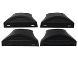 2Pcs Roof Rack Cross Bar Rails Carrier Black Aluminum fit for 2016-2022 Honda Pilot 01261300