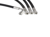 8x Front Loader Hydraulic Hoses Set Replacement for Kubota LA350a LA401 Replace 75535-66620 04653669