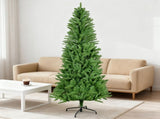 6ft artificial Christmas tree, 754 branches, 72 inches high, flame retardant PVC, Green 41271057