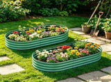 Galvanized Raised Garden Bed 6x3x1ft - Heavy Duty Metal Planter Box for Vegetables, Herbs & Flowers, W840P499237