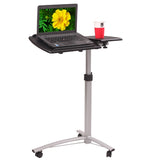 ZNTS Home Use Multifunctional Lifting Computer Desk Black 08659698