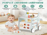 2-in-1 Baby Walker with 8 Fun Activities Side Shop Window 88953590
