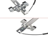 2Pcs Rear Left and Right Window Regulator with 2Pin Motor Fit for Hummer H2 Pickup Sport Utility 39724381