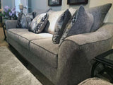 Camero Fabric 4-piece Neutral Textured Living Room sofa set T2574P195793