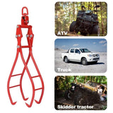 4 Claw Timber Log Lifting Logging Tongs Grabber Tong 36" W46537383
