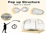 6 X 6 TF Instant Pop up Sports Tent with Carrying Bag and Floor Mat 86128230