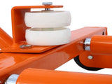 Heavy-Duty Adjustable Tire Wheel Dolly for Workshop, Garage, Orange 77627506
