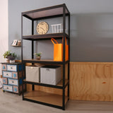 Storage Shelves - 5 Tier Adjustable Garage Storage Shelving, Heavy Duty Metal Storage Utility Rack W1790120828