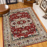 Area Rug 6x9 Vintage Bohemia Large Persian Non-slip Washable Rug For Room Kitchen Bedroom W2907P265126