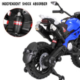 ZNTS Electric Motorcycle for Kids, kids ride on motorcycle, 12V Electric Dirt Bike with Training Wheels, W1760P169963