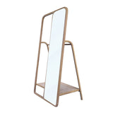 38 x23 x71.5" Clothes Hanger With Mirror,Large W2078P195970
