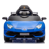 ZNTS 12V Kids Ride On Car W/Parents Remote Control,Licensed Lamborghini Aventador Xago,Hydraulic pressure W1396P184348