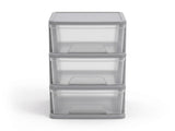 (3 pack) 5 Gallon WaterProof Plastic Storage Bin with Lid, Gasket Seal and Durable Latches, Black 94831387