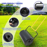 40 litre high capacity lawn roller, can fill sand/water, U-shaped ergonomic handle, easy to push and W227P218508