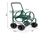 Hose Reel Cart, Hold Up to 250 ft Hose, Garden Water Hose Carts Mobile Tools with 35839756