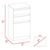 Cambridge Three Drawers Dresser B128P148680