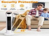 24" Tower Space Heater, 1500W Smart Electric Heater with Thermostat, WiFi APP & Remote Control, 78523461