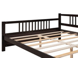 Full Size Daybed with Support Legs, Espresso 73895869