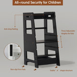 Toddler Standing Tower Kitchen Step Stool for Kid's Adjustable Height Learning Stool Helper W2701P207508