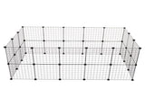 Pet Playpen, Small Animal Cage Indoor Portable Metal Wire Yard Fence for Small Animals, Guinea Pigs, 26976233