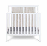 Connelly Mini Crib With Mattress Pad White/Rockport Gray B022P204871