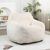 Bean Bag Chair, Bean Bag Sofa Chair with Armrests Stuffed High-Density Foam, Lazy Sofa Comfy Chairs 45735742