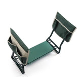 Outdoor 2-in-1 Garden Stool and Kneeler, Garden Bench with Tool Bags, Kneeling Pad, Gift for Parent, W2181P155115