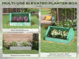 Mini Greenhouse-Green and Silver 22423675