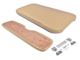 Front Seat Cushion Kit with Hardware Tan Color Replacement for EZGO TXT Golf Cart 1994-2013 32422513