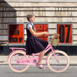 Multiple Colors,Girls Bike with Basket for 7-10 Years Old Kids,20 inch wheel ,No Training Wheels W1019P171907