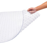 Frosted 2.0 PVC Floor Mat with Anchoring Nails, 76x122cm , Rectangular Non-Slip Design 39319223