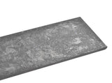 Cutting Edge Bucket Hardened Unpainted 30MnB Silver Fits for Skid Steer Loader 84"x4"x1/2" Weld on 67449490