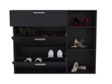 Whitaker Shoe Rack, Bedroom, Black B092P368948
