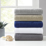 100% Cotton Quick Dry 12 Piece Bath Towel Set B03595010
