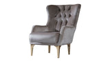 Lust Modern Style Chair in Taupe B009139104