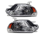 Fits Toyota Tacoma 2012-2015 Headlights Assembly Pair Driver Passenger Side 72044714