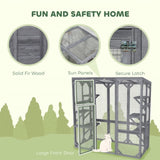 ZNTS Cat Cage、pet Cage 53050056