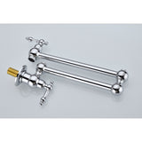 Wall Mount Folding Kitchen Pot Filler Faucet W2287P153396