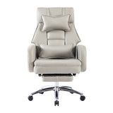 Swivel Ergonomic Office Chair, Technology Leather High Back Office Chair with Lumbar Support W2367P181248