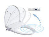Smart Bidet Toilet Seat with Side Knob Adjustable Heated Seat with Water Temperature and Pressure W3598P451135