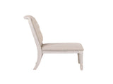Wynsor Fabric & Antique Champagne Finish Side Chair B2726P243299