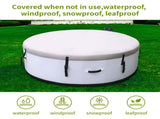 Large tub for 4 to 6 People, Portable Outdoor spa with 150 airjets and 1 Thermal Cover Massage 94018664