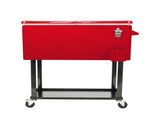 80Qt Red Box Black Square Foot Tube With Drain Pipe Freezer Incubator 21967659