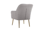 ZNTS Modern Mid Century Chair Tufted Sherpa Armchair for Living Room Bedroom Office Easy Assemble W136158554