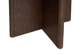 1pc Mid-Century Modern Dining Round Table Brown Walnut Finish Wooden Dining Room Furniture B011P294667